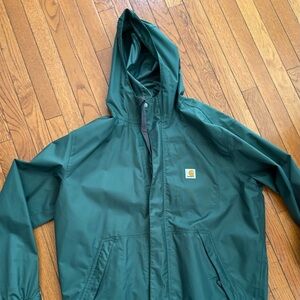 Carhartt Green Storm Defender Rain Jacket